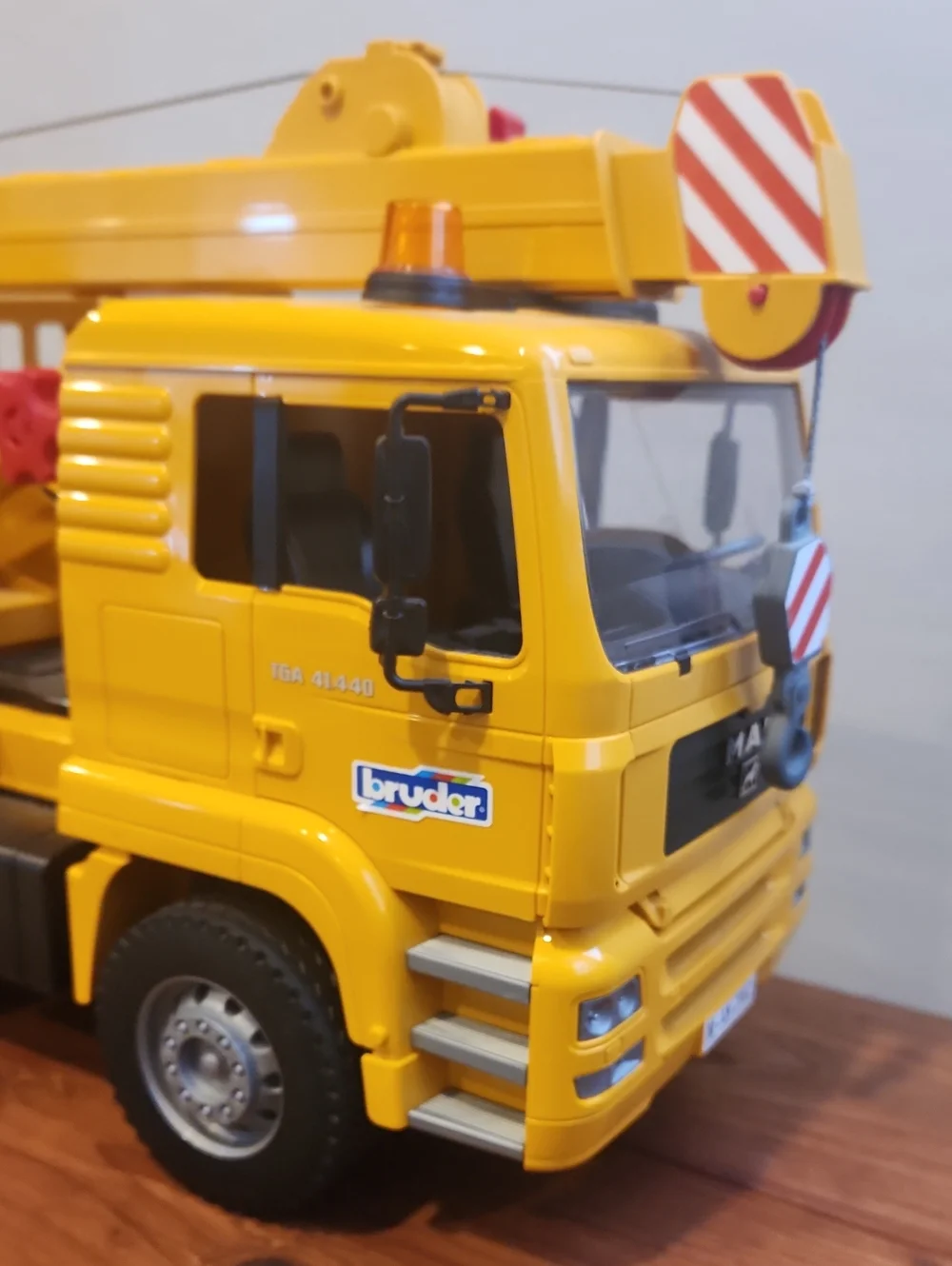Vintage Bruder Crane Large Truck